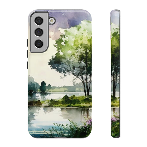 Summer Day by the Lake - Impact Resistant Phone Case